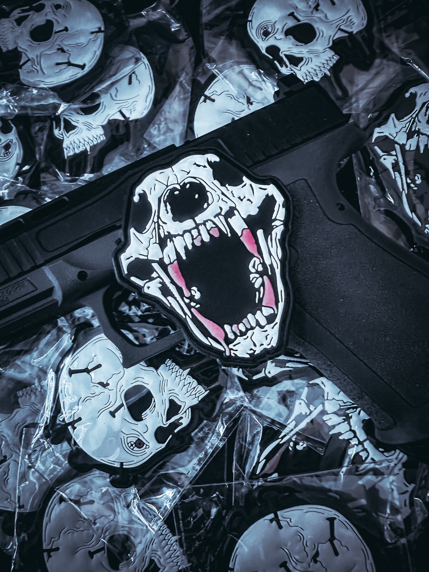 OG Bear Skull PVC Patch